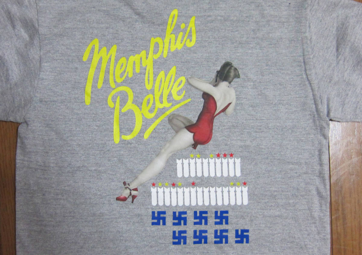 フライトジャケット風 ロングTシャツ メンフィスベル　Memphis Blle 　　　　02_画像8