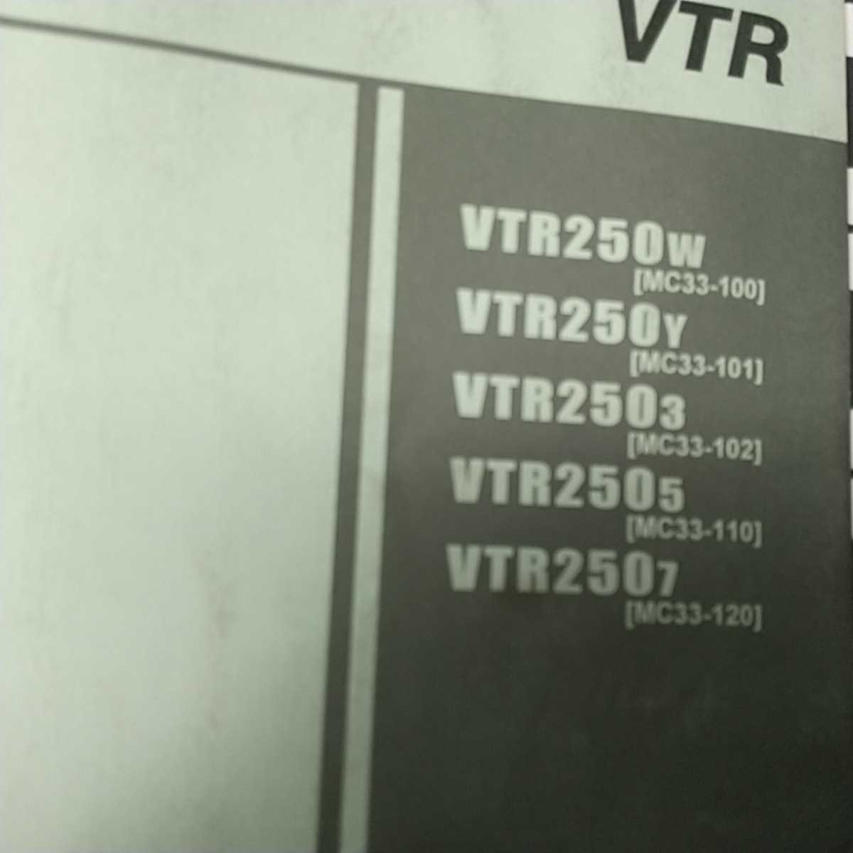 VTR250 MC33 マスターシリンダーセット　純正未使用品　45530-MN9-305_画像3