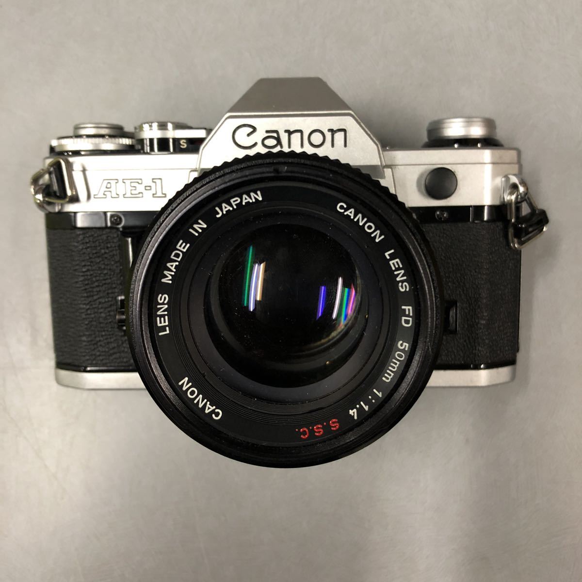 Canon AE-1 キャノン 一眼レフフィルムカメラレンズセット FD 50mm 1