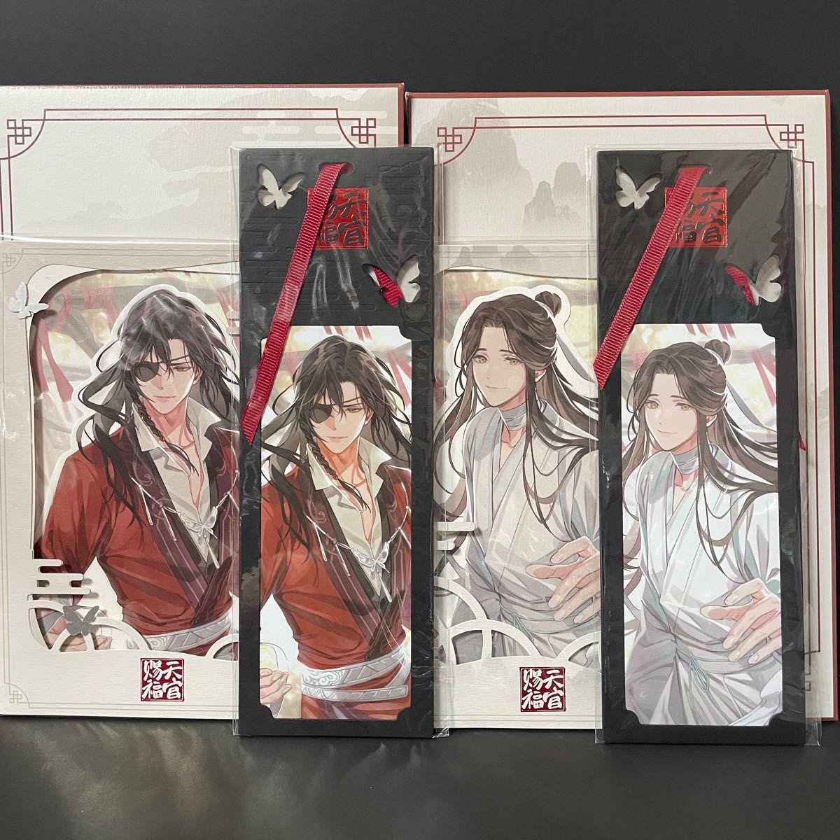 天官賜福 立体収蔵カード しおり 花城 謝憐 謝怜 天官福 立体 天官賜福 立体収蔵カード しおり 花城 謝憐 謝怜 天官福 立体