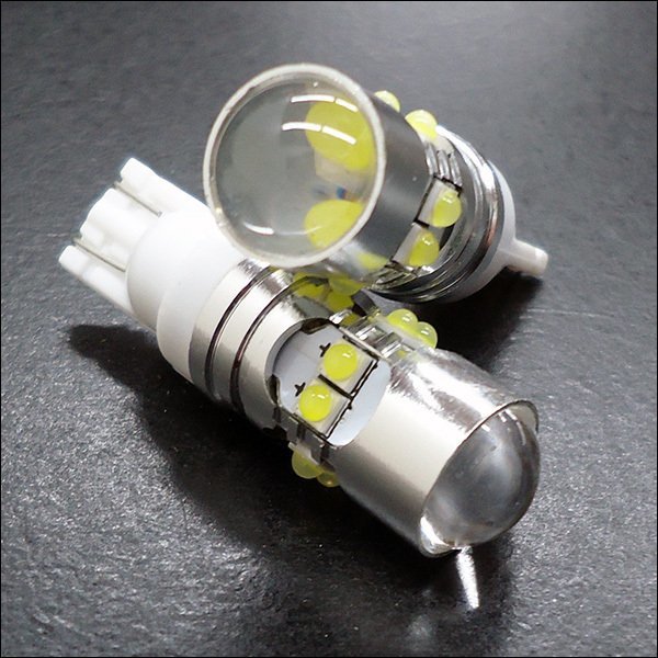 LEDバルブ T10 T16 白 2個セット 激光 CREE 12V 24V 50W [253] メール便/23И_画像2