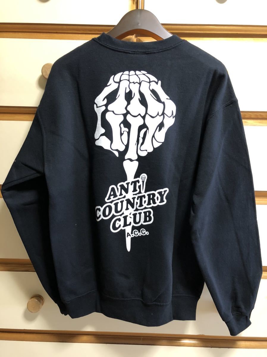 ANTI COUNTRY CLUB ロゴスウェット ACC 【2022春夏新色】 spektakel.wien