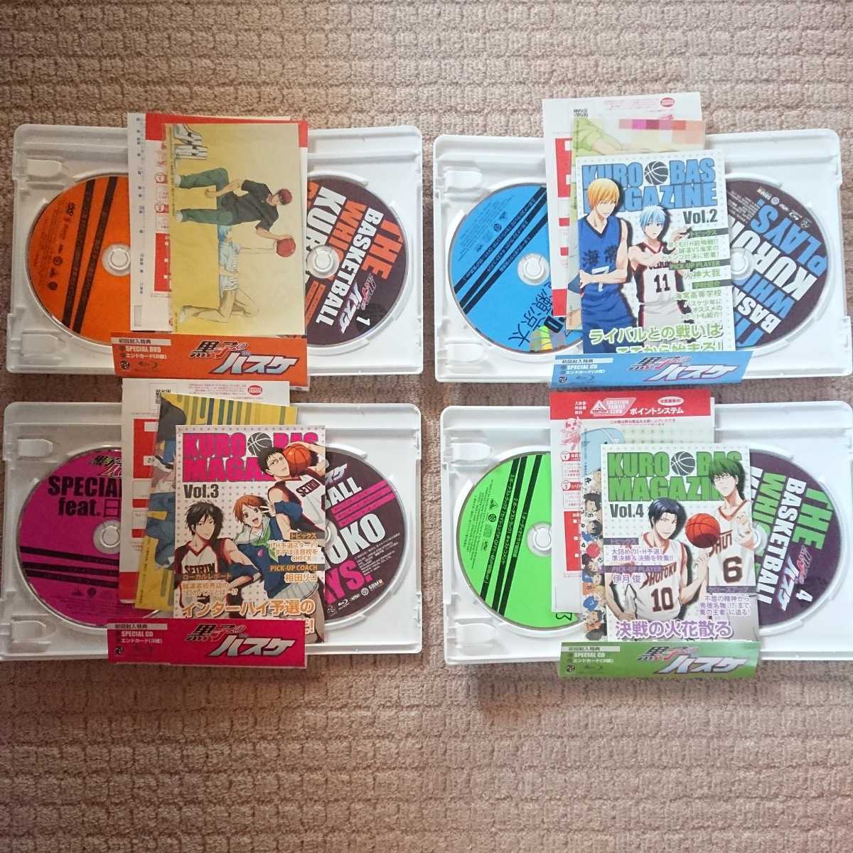 訳ありセール DVD Blu-ray 黒子のバスケ 一期～三期 全巻セット