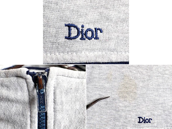 80s クリスチャン ディオール スウェット ジャージ ジャケット メンズ L 小さめ M 程/ 古着 80年代 ジャンパー Christian Dior ブルゾン 80s クリスチャン ディオール スウェット ジャージ ジャケット メンズ L 小さめ M 程/ 古着 80年代 ジャンパー Christian Dior ブルゾン