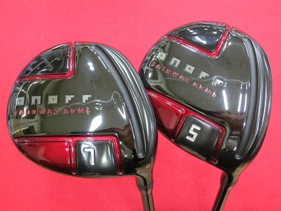 ☆グローブライド ONOFF FAIRWAY ARMS AKA 2022 5W(18) 7W(21