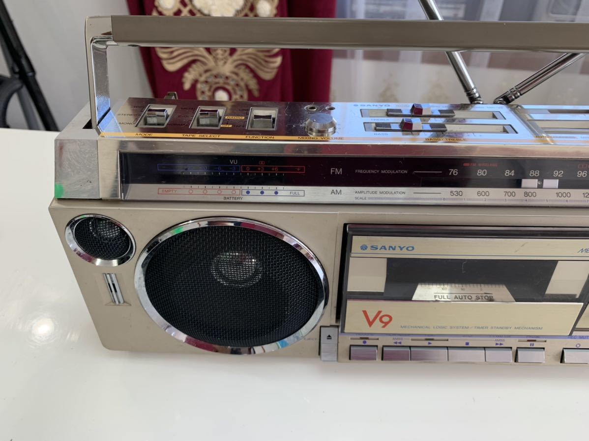 Yahoo!オークション - 1000円スタート ラジカセ SANYO サンヨー