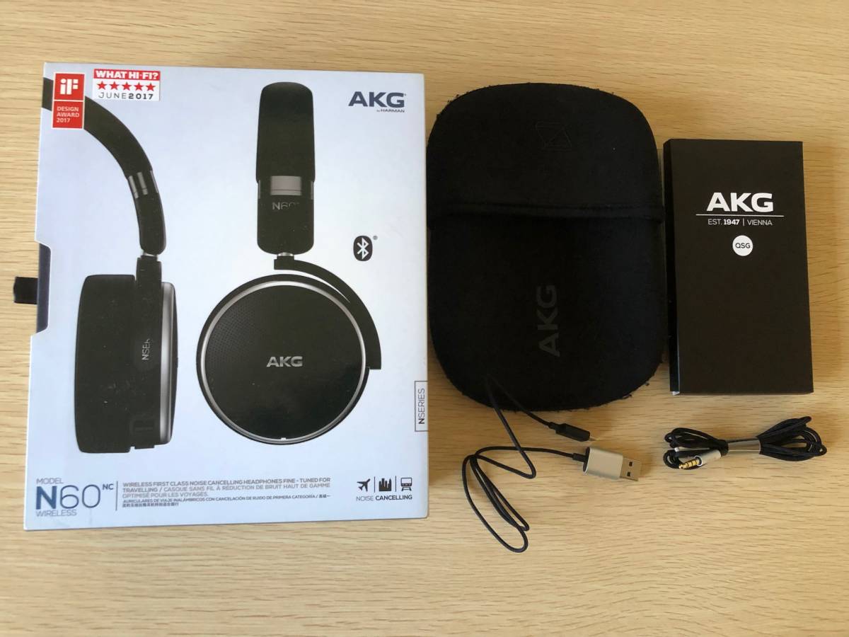 AKG ワイヤレスノイズキャンセリングヘッドフォン N60 WIRELESS item