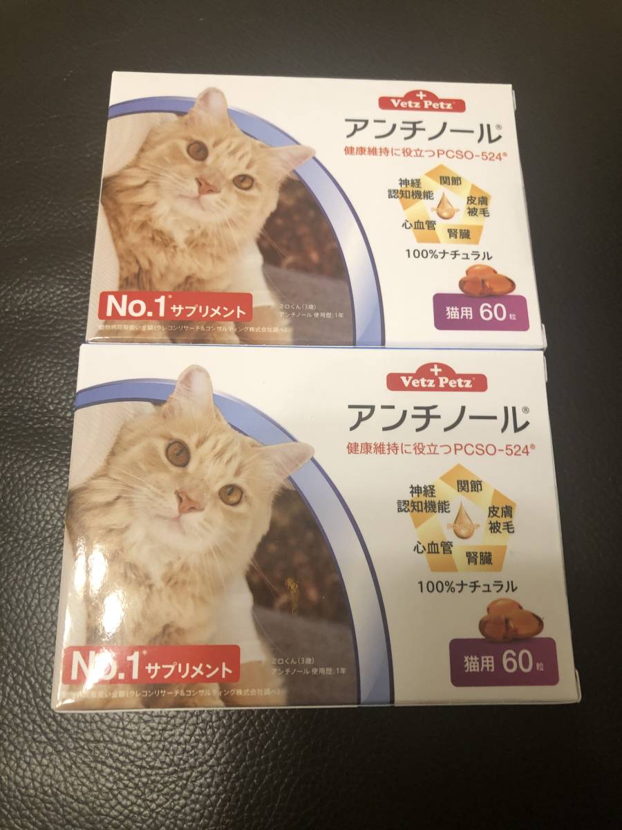 猫 アンチノール60粒2箱 cobbcaribe.com