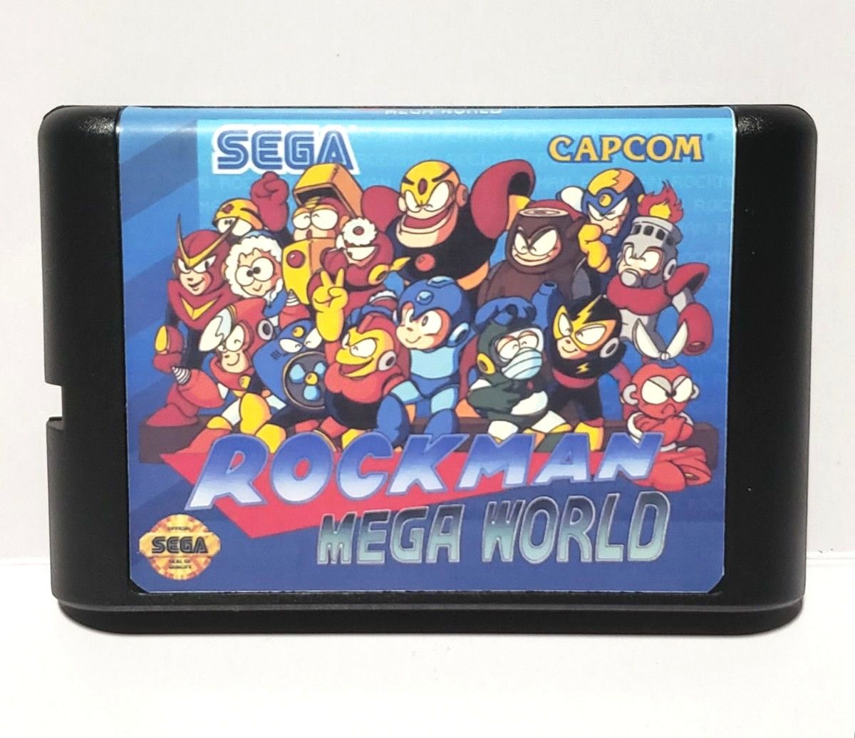 MD ロックマンメガワールド 海外製品 メガドライブ