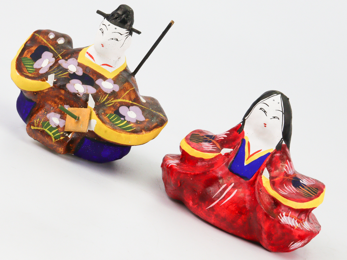 Yahoo!オークション - 三春張子 雛人形 置物 郷土玩具 民芸品 Yahoo!オークション - 三春張子 雛人形 置物 郷土玩具 民芸品