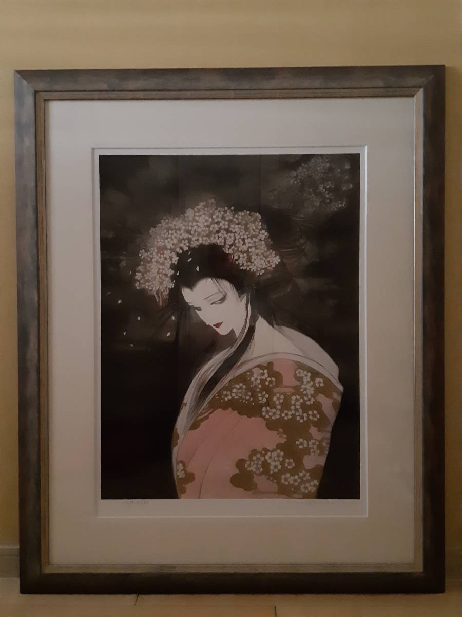 Yahoo!オークション - 美品 人気作品 天野喜孝「桜姫」 50部 Yahoo!オークション - 美品 人気作品 天野喜孝「桜姫」 50部