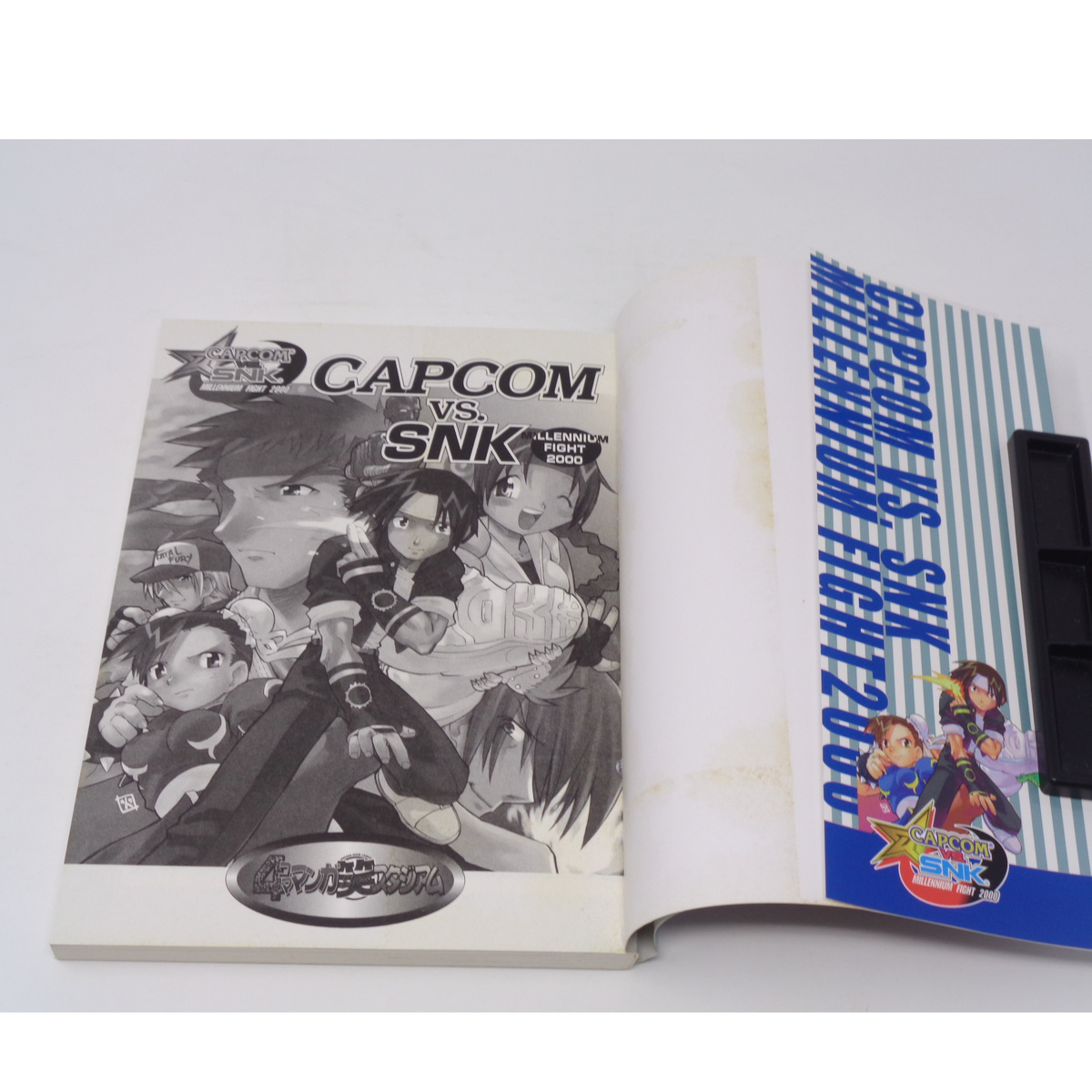 [Free Shipping]CAPCOM VS.SNK ミレニアムファイト2000 (1) 4コママンガ笑スタジアム 葉書付き/宙あおぞら出版/4コマ漫画の画像6