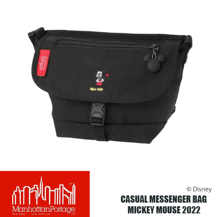 マンハッタンポーテージ × ミッキーマウス　Manhattan Portage MP1603MIC22 Casual Messenger Bag メッセンジャーバッグ