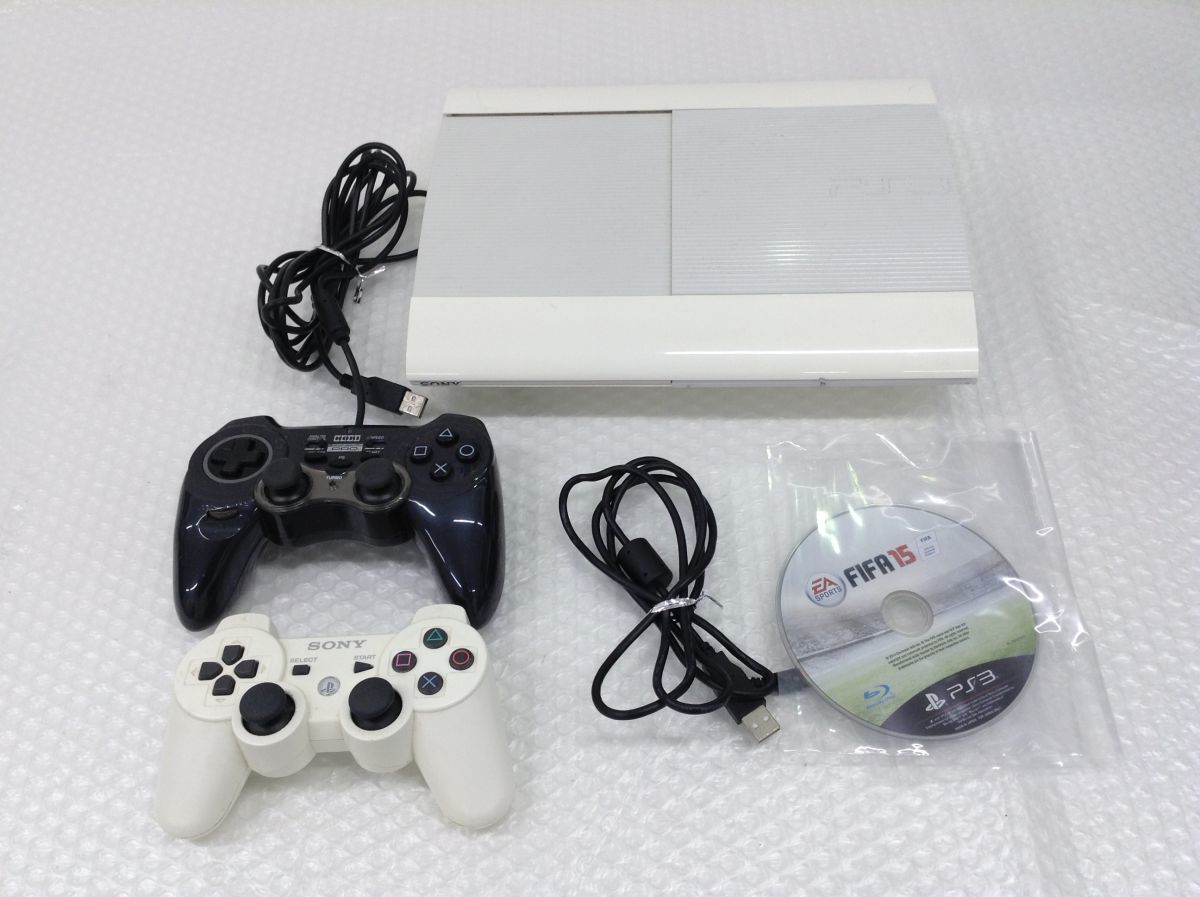 営HS375-100 PS3 本体 PlayStation 3 ホワイト (CECH-4200B) 初期化