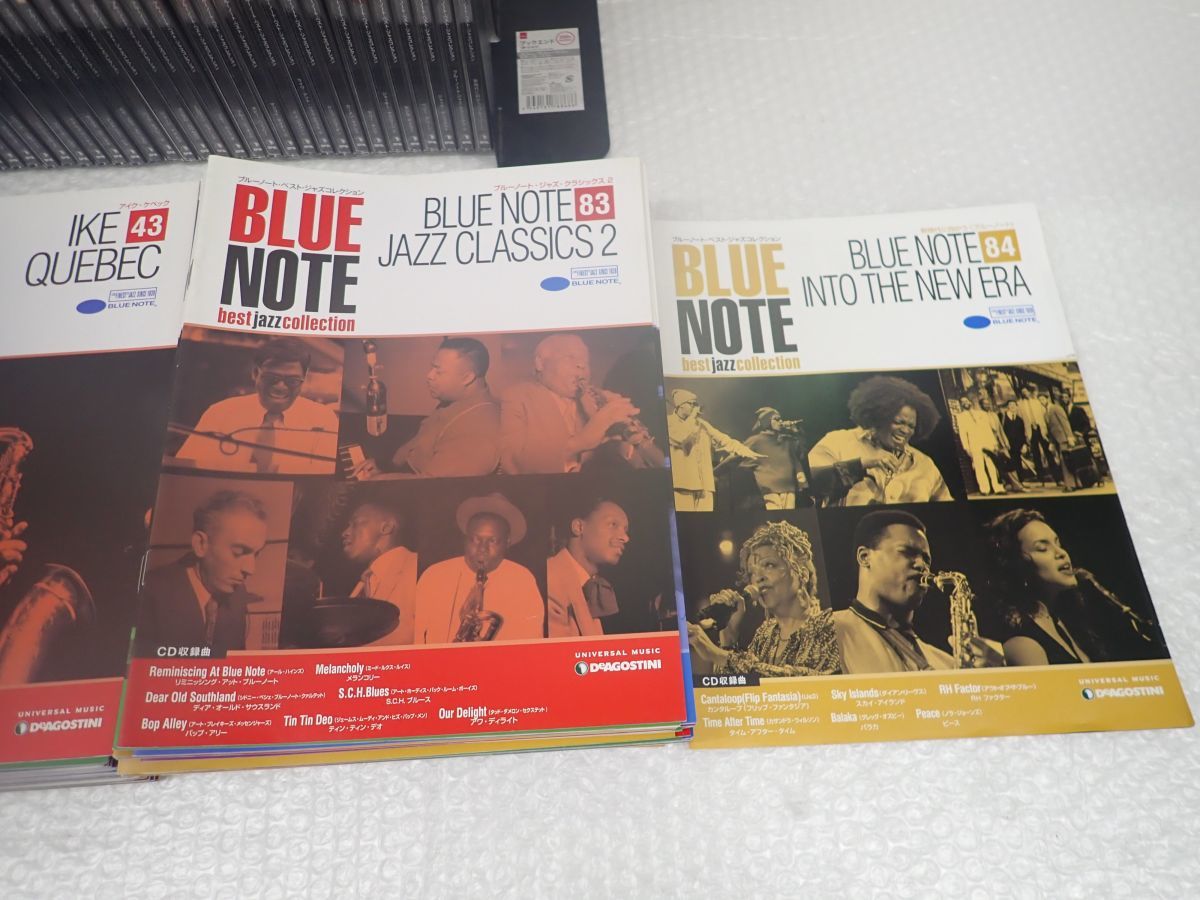 ☆営HS311-100　DeAGOSTINI デアゴスティーニ BLUE NOTE best jazz collection CD＋冊子 全84巻+クリスマス特別号 ブルーノート ジャズ_画像10