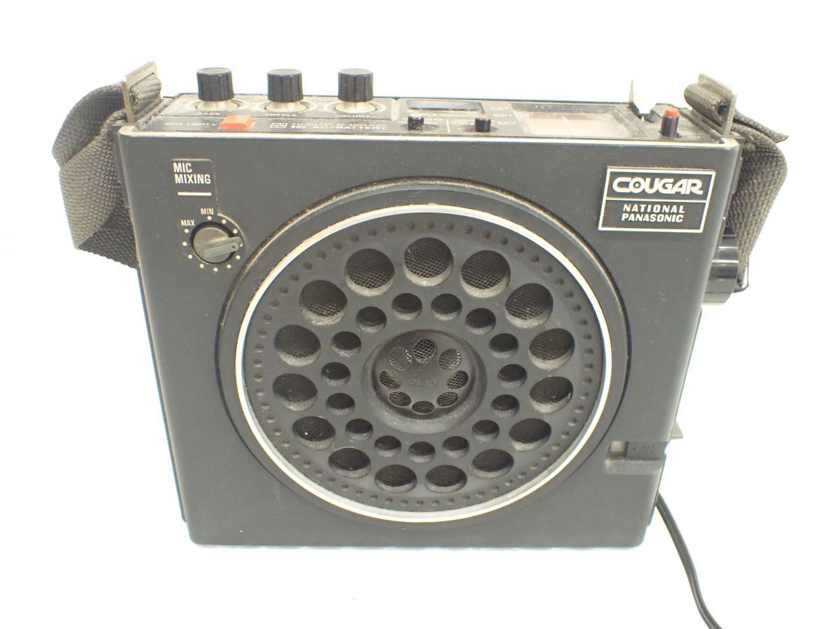 ☆D342-60　National ナショナル Panasonic パナソニック RF-888 BCLラジオ COUGAR クーガー 中古現状品_画像1