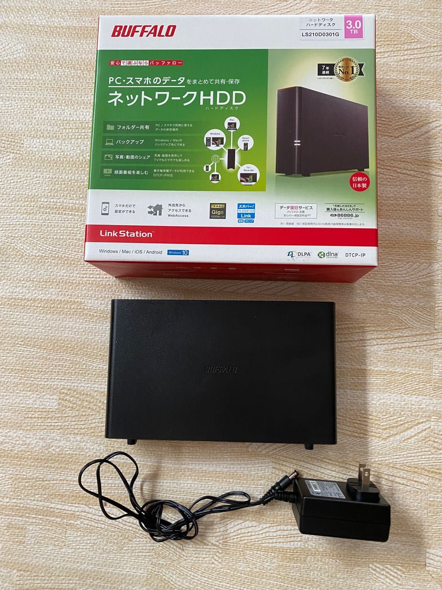 BUFFALO LinkStation LS210D0301G [3TB] - PCパーツ