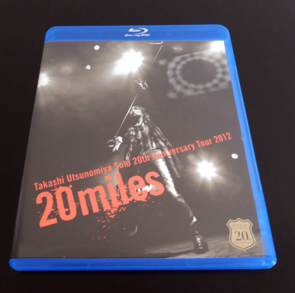 宇都宮隆 Takashi Utsunomiya Solo 20th Anniversary Tour 2012 20miles [Blu-ray]_画像1