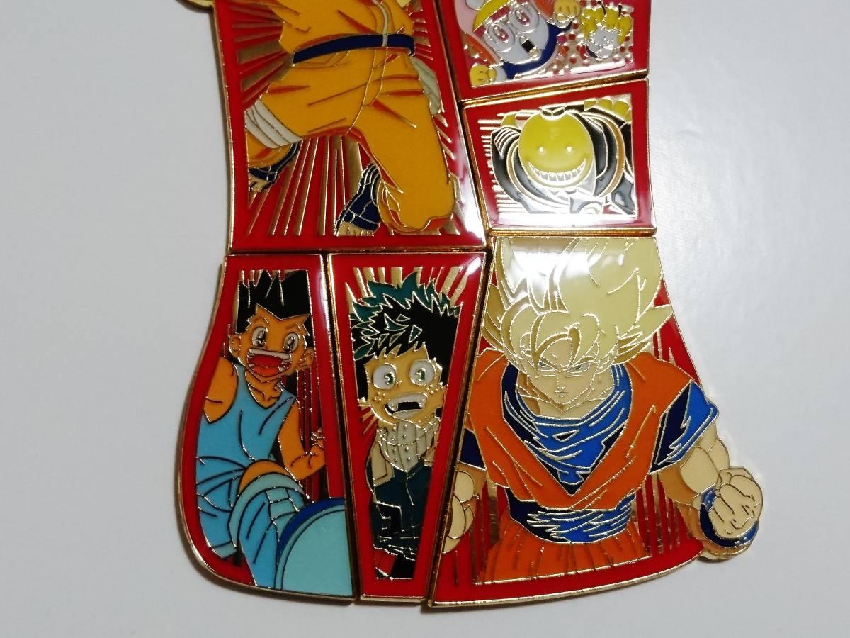  выставленный товар + не продается Coca-Cola еженедельный Shonen Jump 50th PINS COLLECTION SET LIMITED DESIGN Coca * Cola булавка z коллекционный набор 