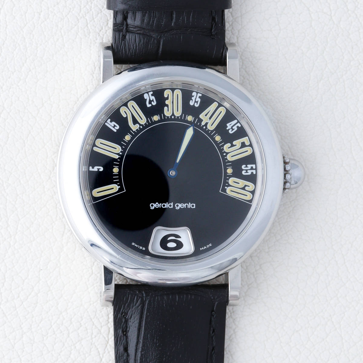 美品 激レア ジェラルドジェンタ Gerald Genta G.3634 自動巻きレア 腕時計 SS レトロ オーデマ ロイヤルオーク ノーチラス  メンズ