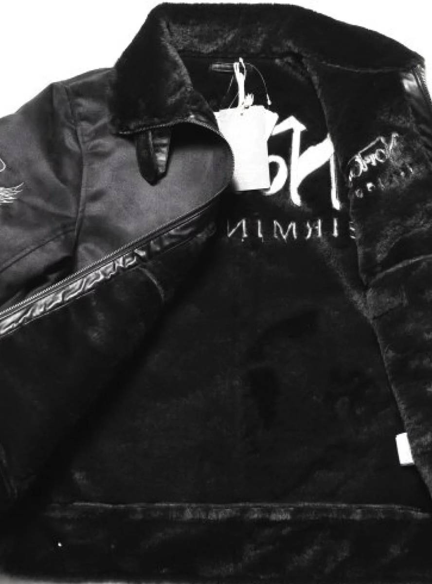 ノートン フェイクムートンB-3ジャケット ブラック XXL 防寒アウター