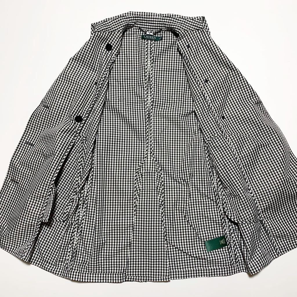 美品 ラルフローレン RALPH LAUREN ギンガムチェック ツイル 美品 ラルフローレン RALPH LAUREN ギンガムチェック ツイル