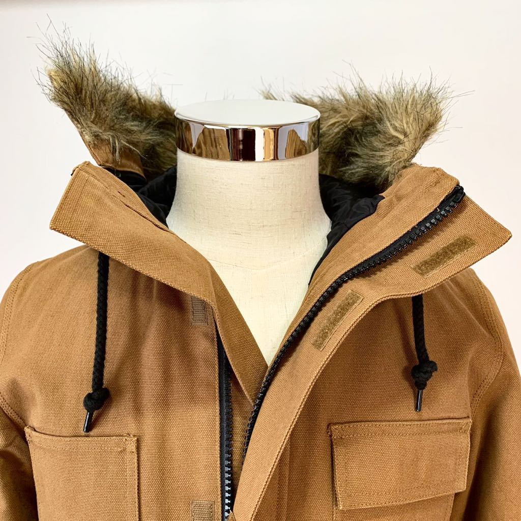 美品 カーハート carhartt シベリアンパーカー ブラウンダック 美品 カーハート carhartt シベリアンパーカー ブラウンダック