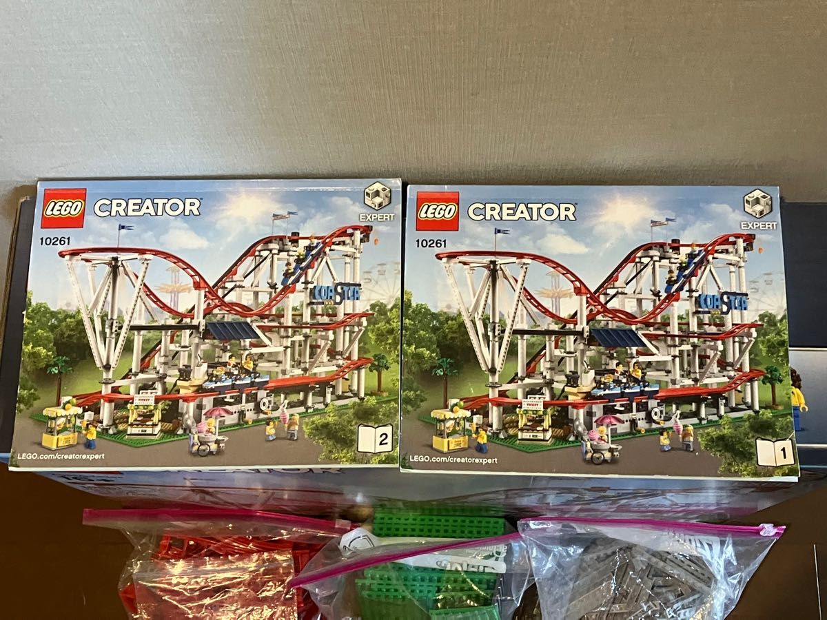 LEGO レゴ 絶叫ローラーコースター 10261+モーター+バッテリー|Yahoo