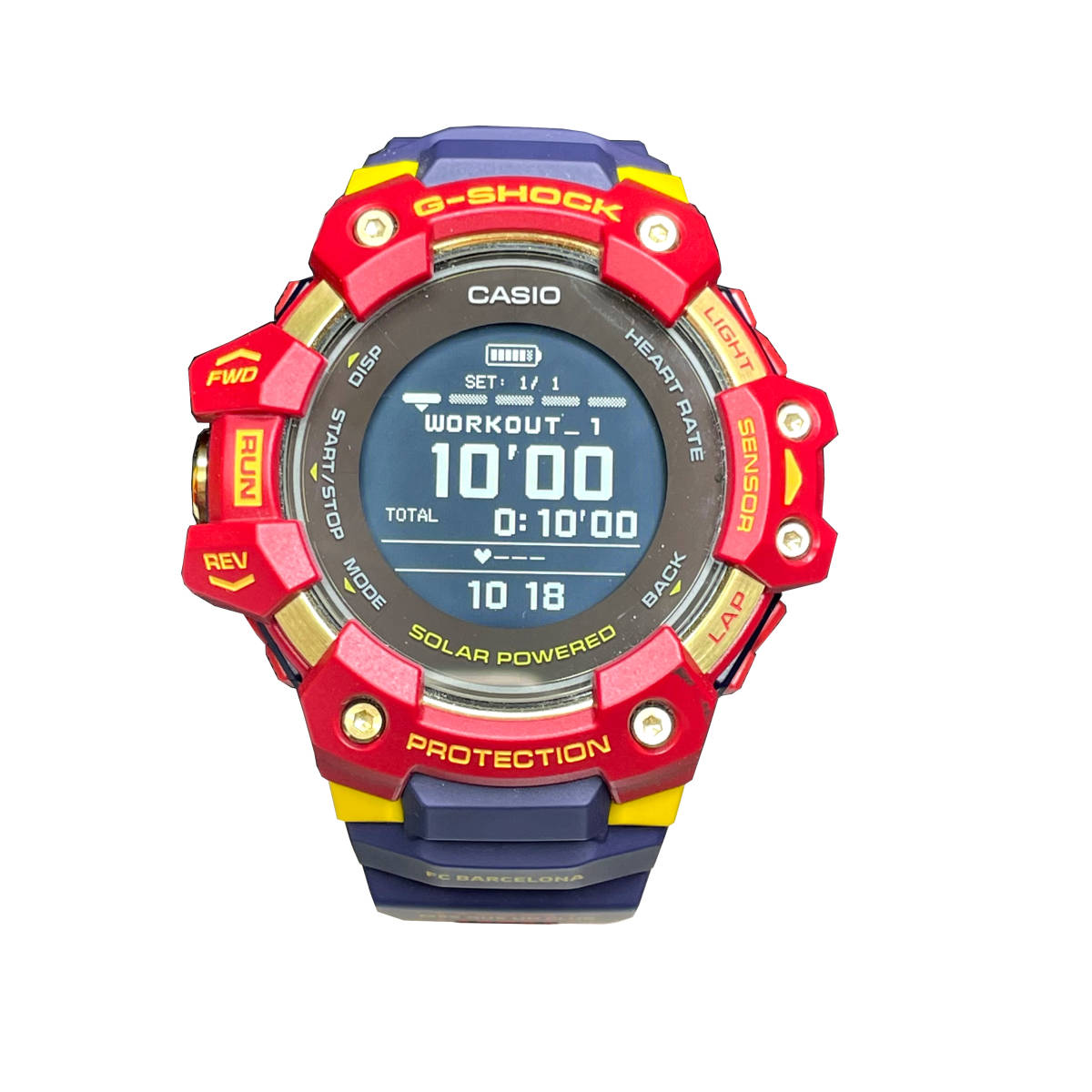 CASIO G-SHOCK GBD-H1000BAR-4JR ジーショック FC Barcelona Matchday コラボレーション メンズ腕時計
