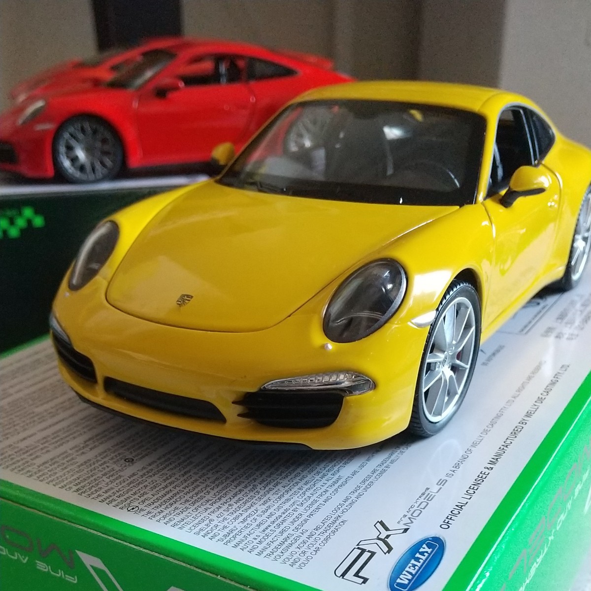 WERRY1/24 ポルシェ911(991)カレラSイエロー|Yahoo!フリマ(旧 WERRY1/24 ポルシェ911(991)カレラSイエロー|Yahoo!フリマ(旧