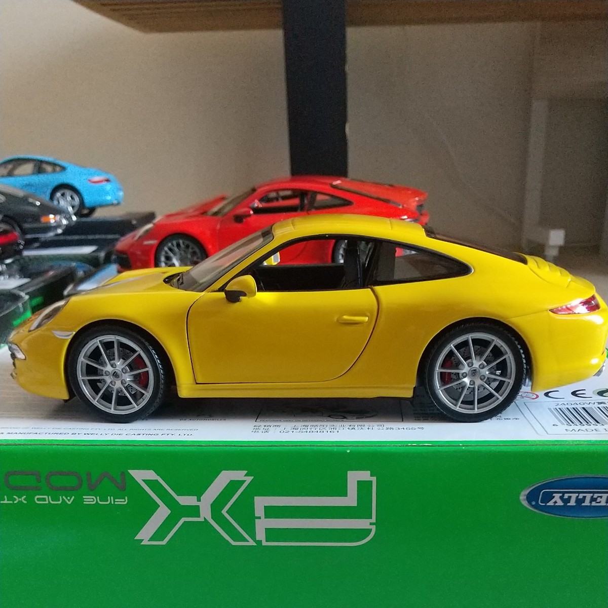 WERRY1/24 ポルシェ911(991)カレラSイエロー|Yahoo!フリマ(旧 WERRY1/24 ポルシェ911(991)カレラSイエロー|Yahoo!フリマ(旧