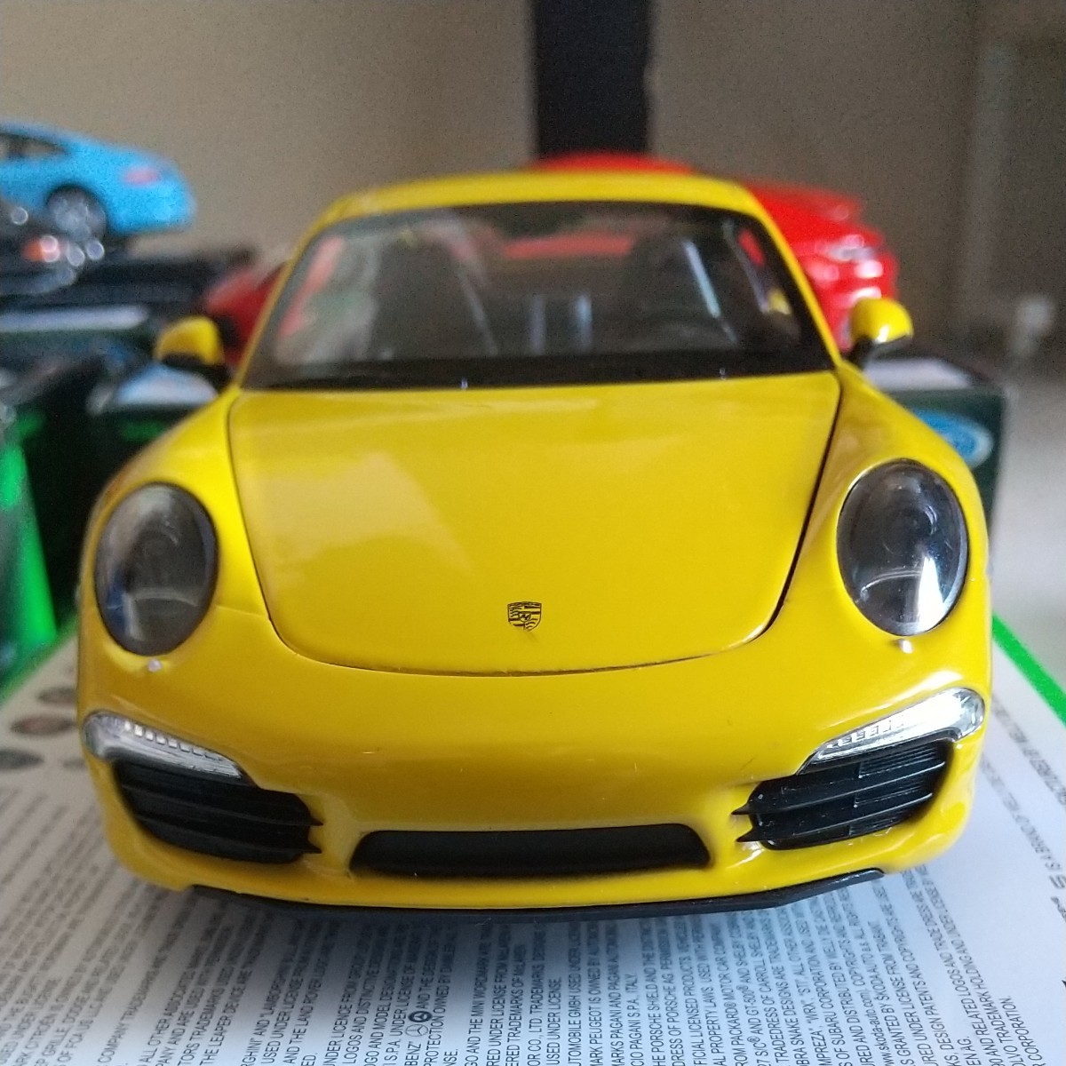 WERRY1/24 ポルシェ911(991)カレラSイエロー|Yahoo!フリマ(旧 WERRY1/24 ポルシェ911(991)カレラSイエロー|Yahoo!フリマ(旧