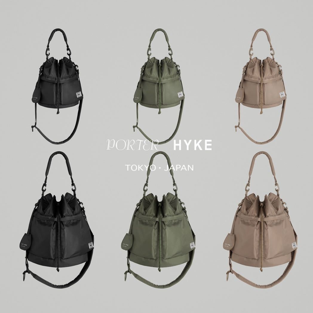 新品 PORTER × HYKE 2WAY TOOL BAG HYKE Edition ポーター 新品 PORTER × HYKE 2WAY TOOL BAG HYKE Edition ポーター