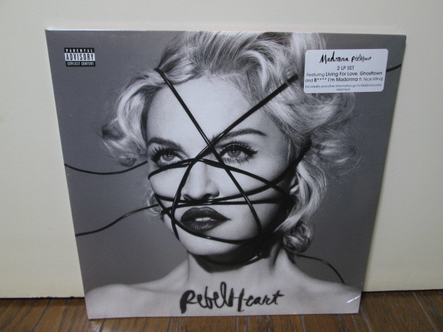 sealed 未開封 US-original Rebel Heart 2LP[Analog] Madonna マドンナ レベル・ハート　アナログレコード vinyl _画像1