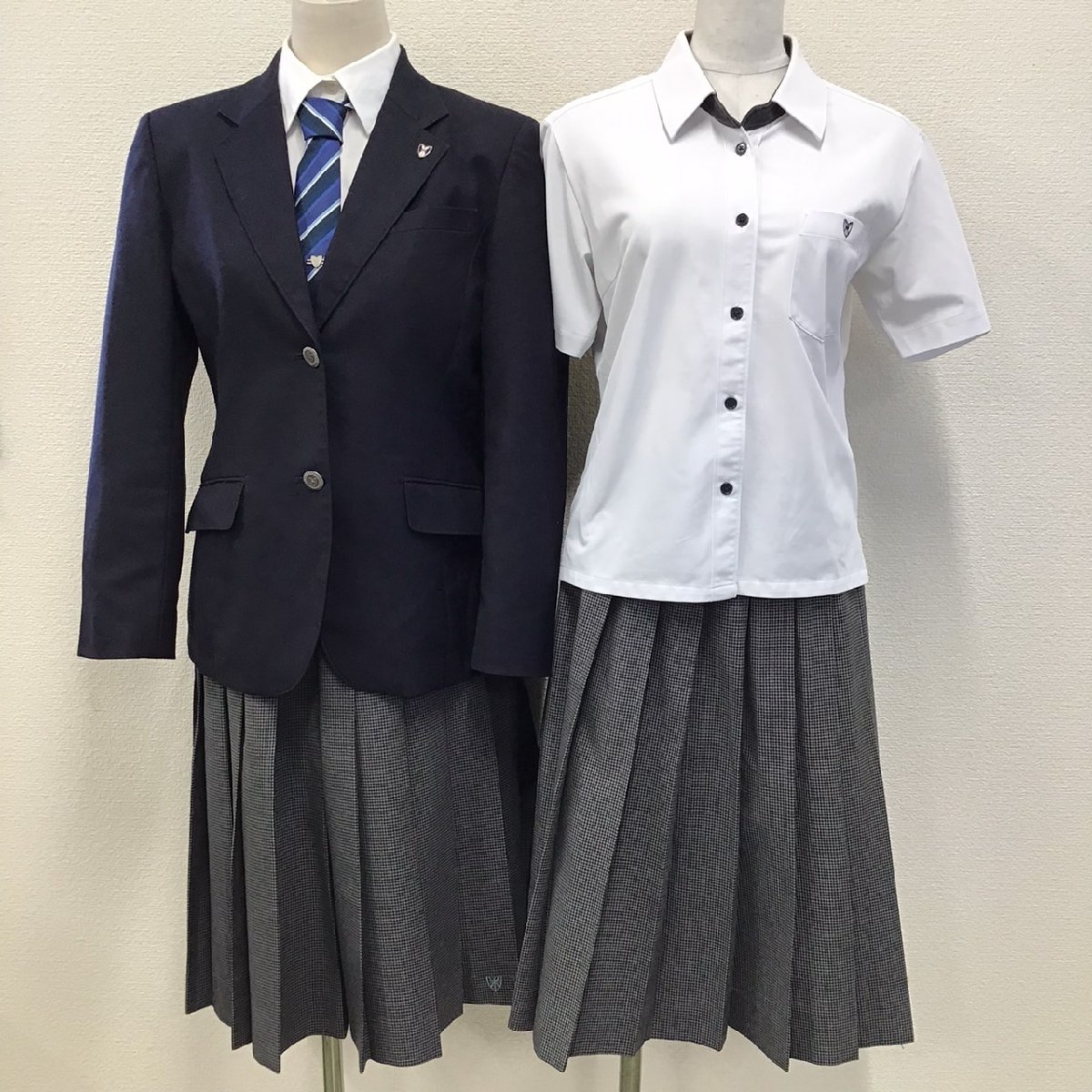 U554/T(中古)栃木県 宇都宮南高校 女子制服8点 /160A/S/M/W63 U554/T(中古)栃木県 宇都宮南高校 女子制服8点 /160A/S/M/W63