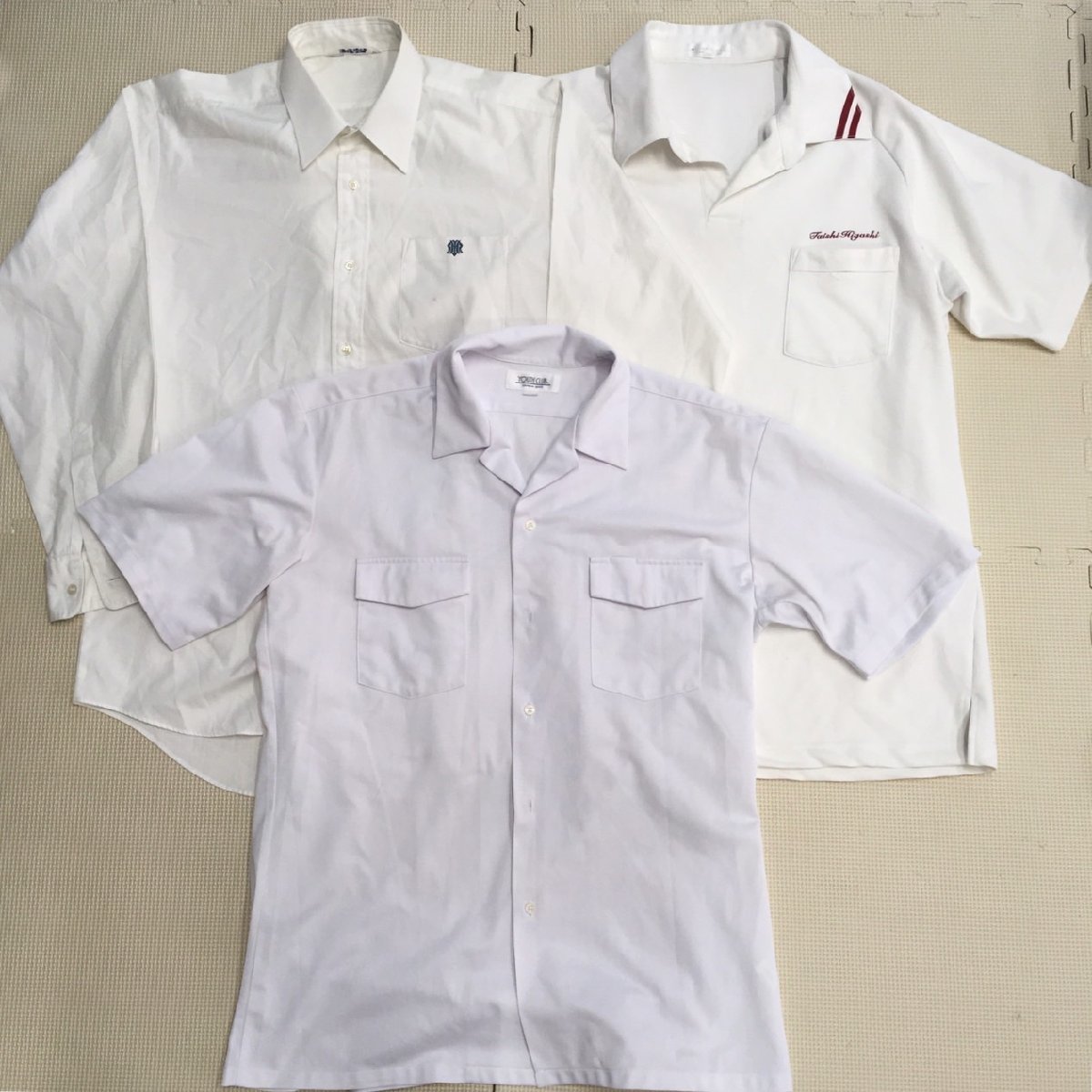 新品本物 AZ848(箱)(中古)男子 /155 60点セット ポロシャツ ワイシャツ 学生服