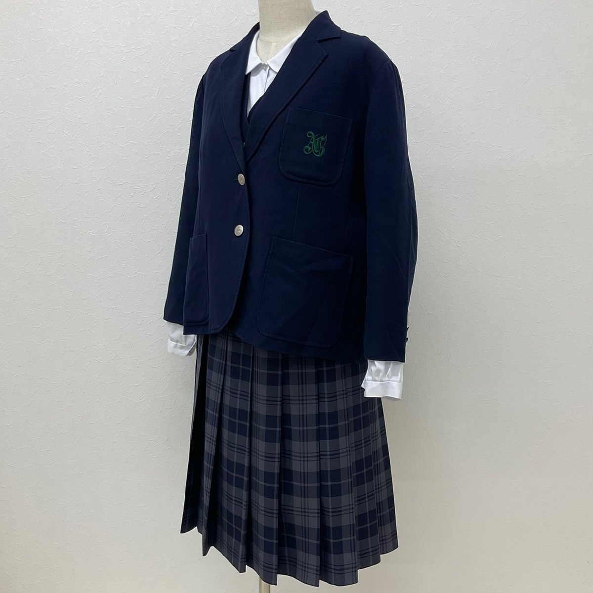 U479#(中古) 栃木県 足利学園高校 4点セット /大きいサイズ/旧 U479#(中古) 栃木県 足利学園高校 4点セット /大きいサイズ/旧