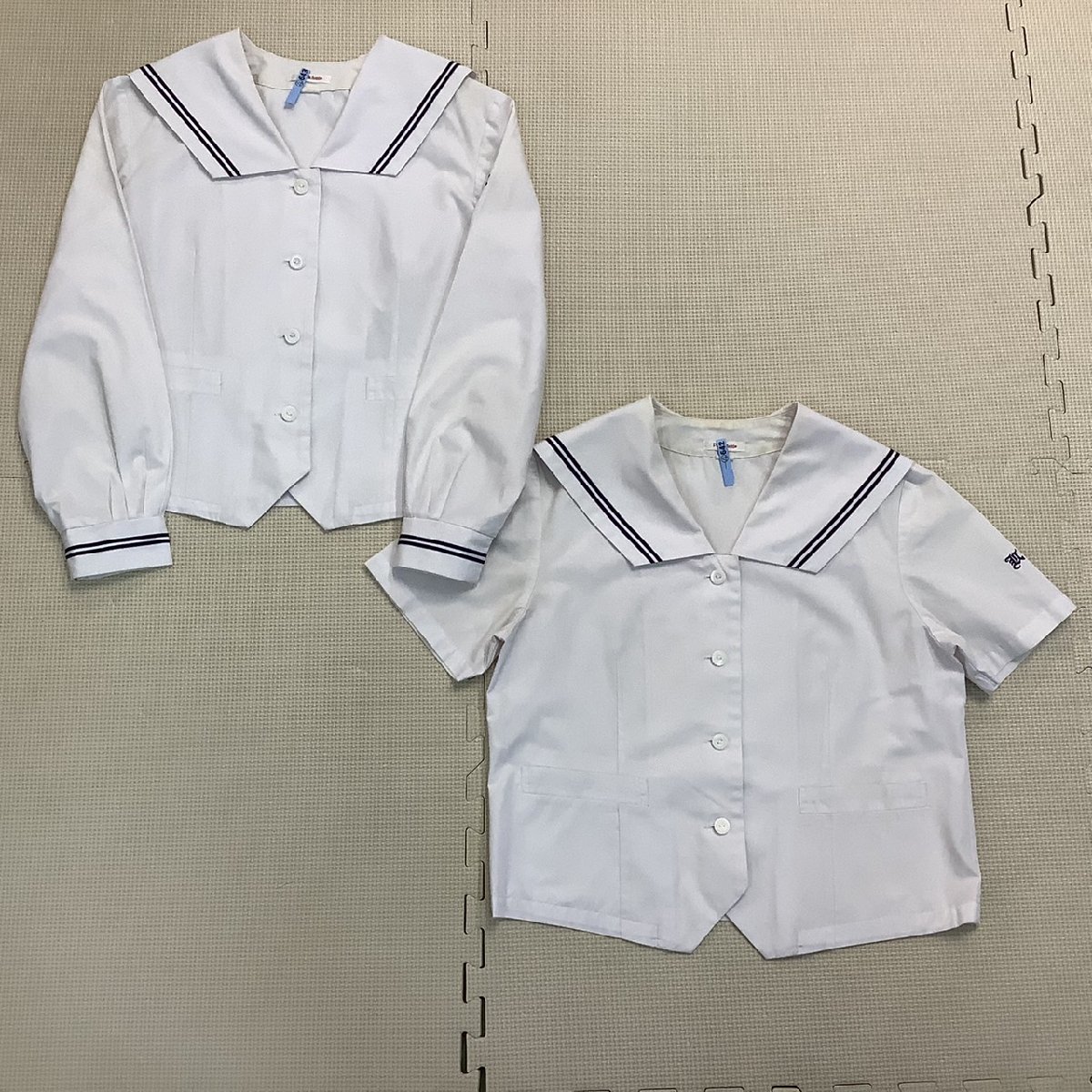Y)I642 (中古) 山形県 山形北高校 セーラー服 3点セット /160A Y)I642 (中古) 山形県 山形北高校 セーラー服 3点セット /160A