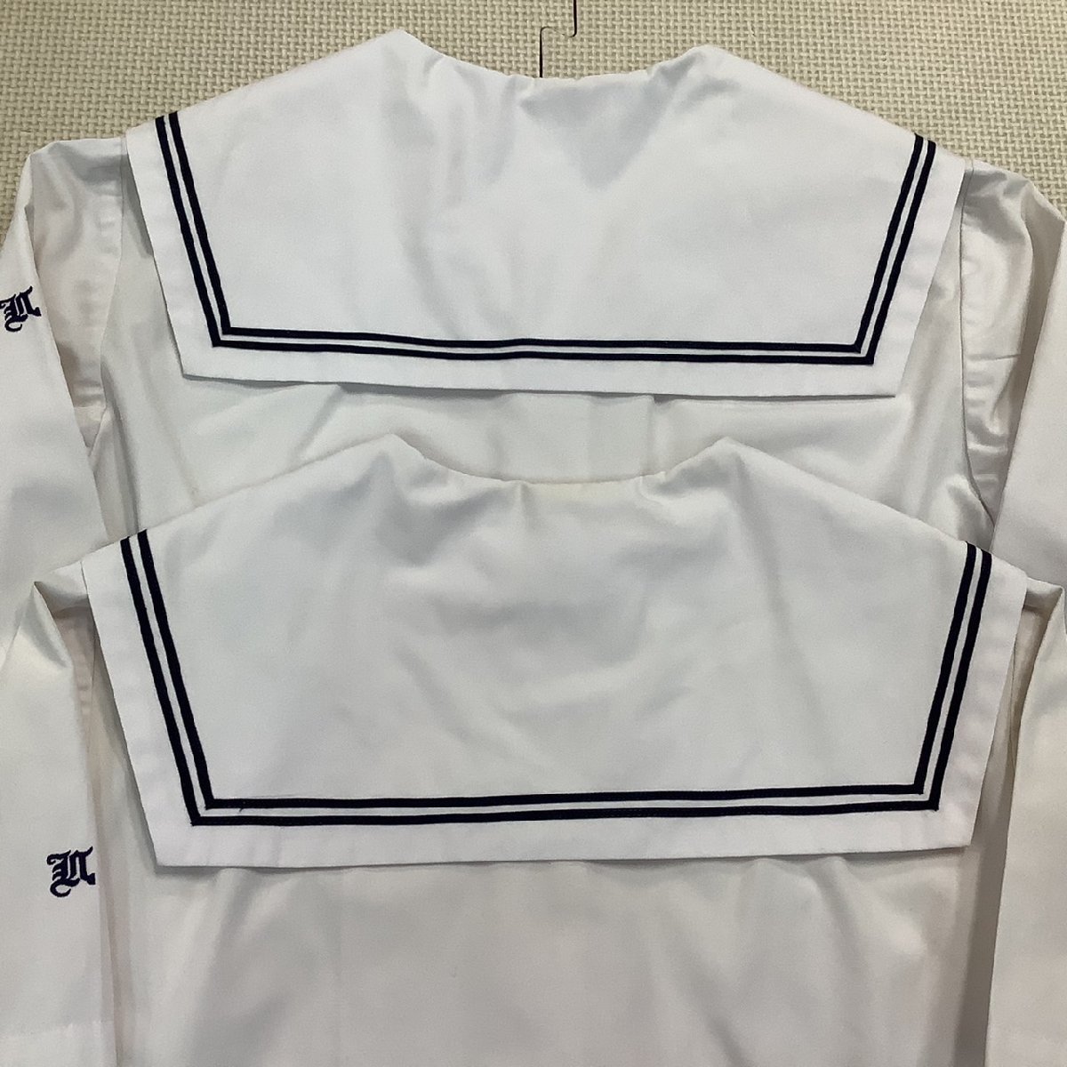 Y)I642 (中古) 山形県 山形北高校 セーラー服 3点セット /160A Y)I642 (中古) 山形県 山形北高校 セーラー服 3点セット /160A