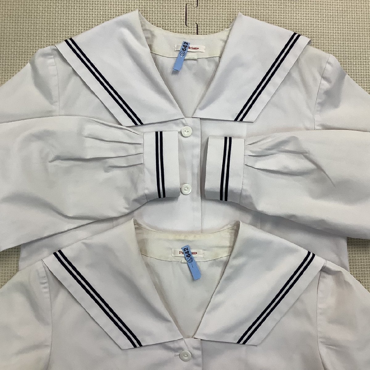 Y)I642 (中古) 山形県 山形北高校 セーラー服 3点セット /160A Y)I642 (中古) 山形県 山形北高校 セーラー服 3点セット /160A