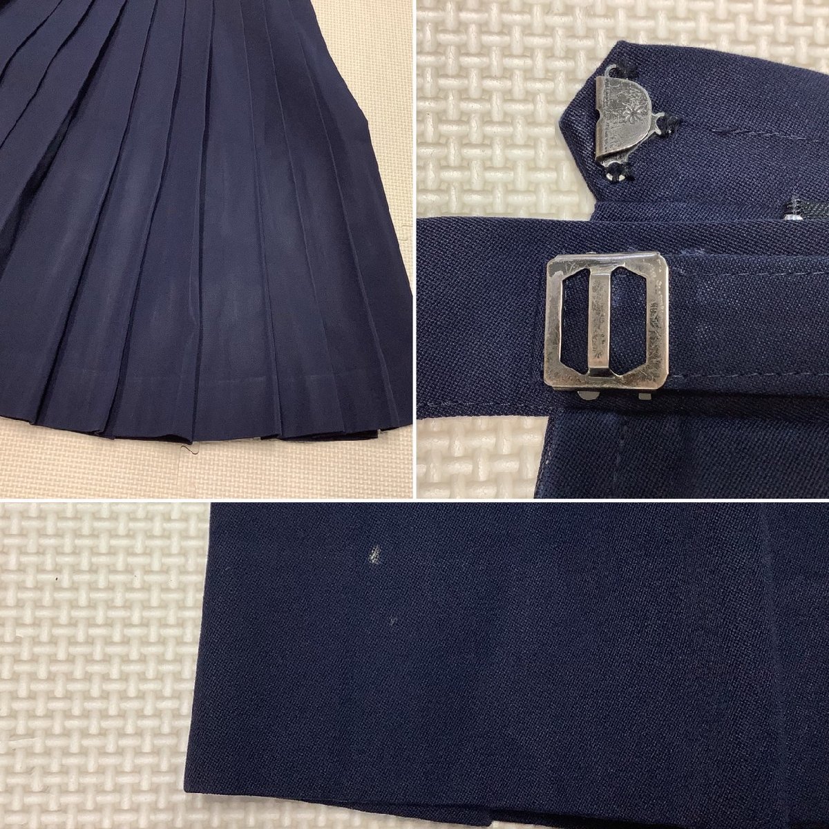 Y)I699 (中古) 山形県 長井南中学校 3点セット /小さめ/S/W60 Y)I699 (中古) 山形県 長井南中学校 3点セット /小さめ/S/W60