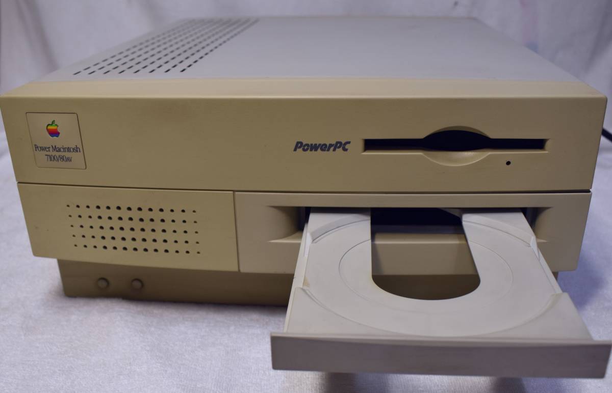  ●●Power Macintosh 7100/80AV(M2391)通電確認済み、ジャンク●●_画像1