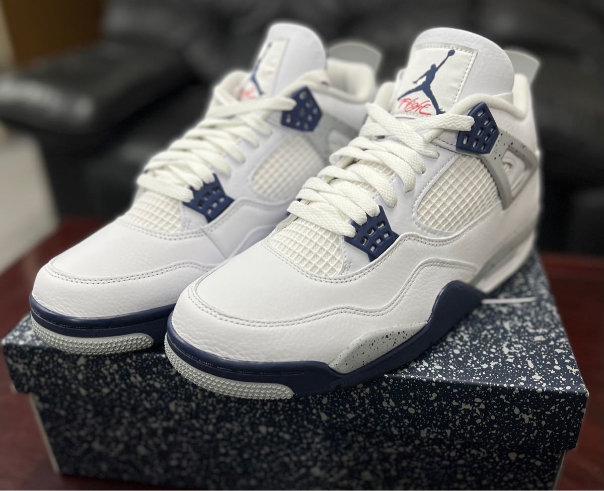 Nike Air Jordan 4 Midnight Navyナイキ エアジョーダン4 ミッドナイトネイビー 29cm