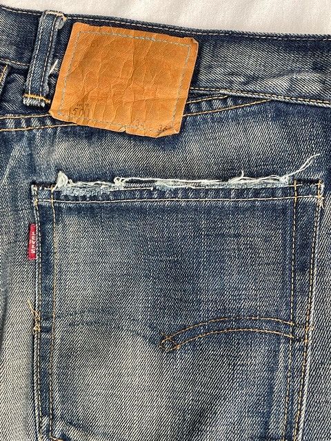 2005年 日本製 リーバイス LEVI'S LVC 66501 -0083 501XX501 スーパーユーズドミッド 表記W34L36 実寸84L83 [k-0091]_画像9