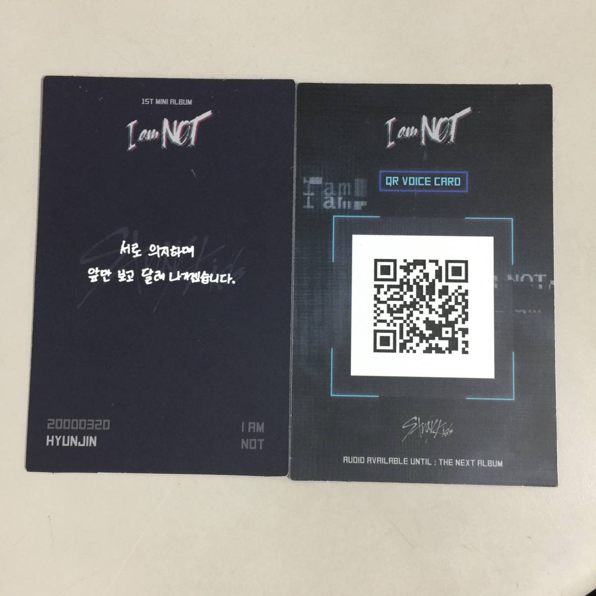 お買得限定品☆夏売れ筋 Stray Kids I AM NOT ポストカード 2枚セット