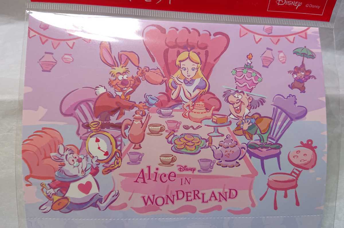 ★非売品 新品 キリンオリジナル ディズニー チャーム付きボールペン+ポストカードセット アリス Disney KIRIN アリスインワンダーランド_画像3