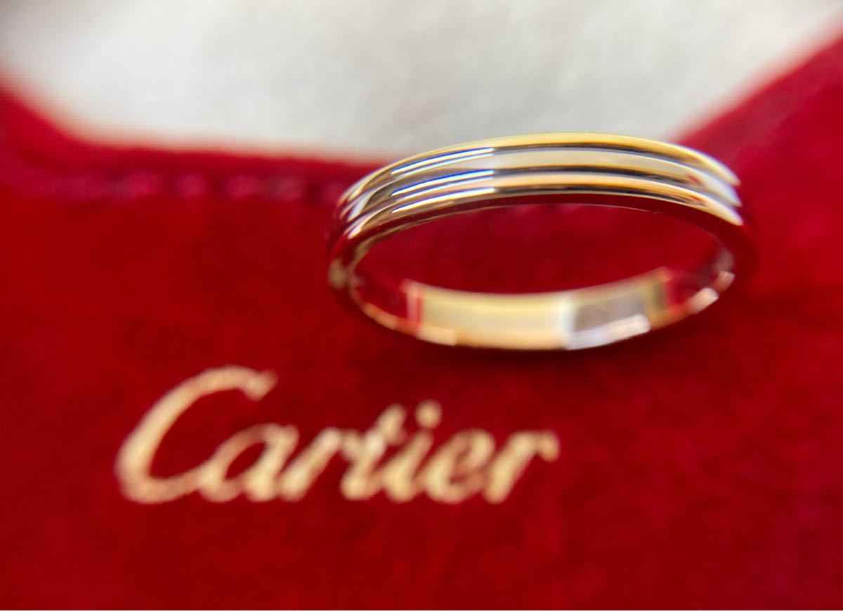 Cartier ルイ・カルティエ・ヴァンドーム スリーカラー 約9号 ゴールド ...