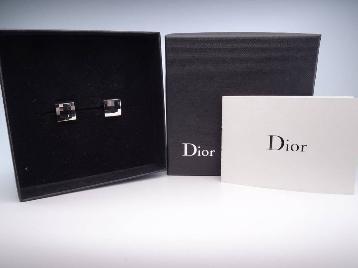 DIOR HOMME スターリングシルバー９２５　ディオールオム　カフス　カフリンクス 箱付き