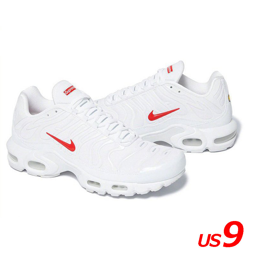 ★新品★Supreme Nike Air Max Plus White [DA1472-100] 27.0(US9) シュプリーム×ナイキ エアマックスプラスホワイト(白)