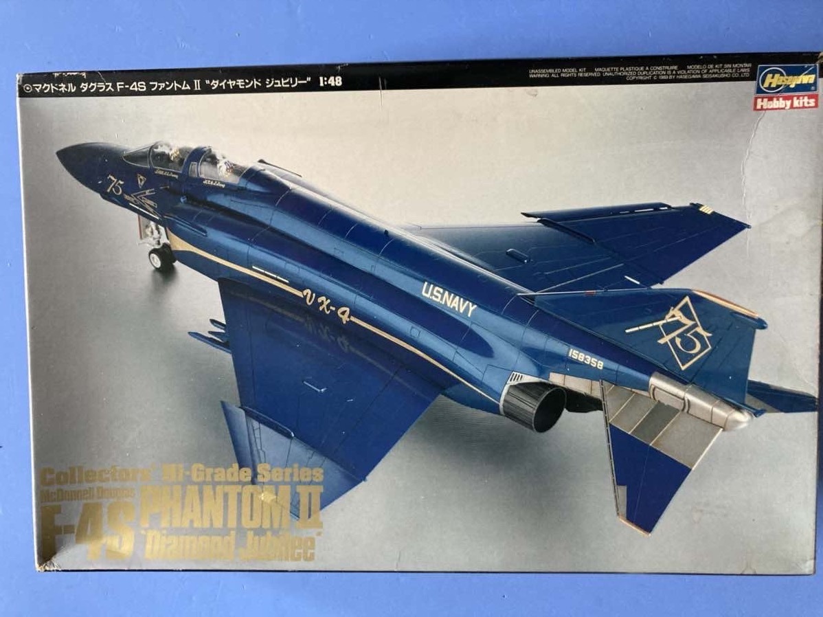 F-4S ダイアモンドジュビリー 1/48 ハセガワ コレクターズハイグレードシリーズ_画像1